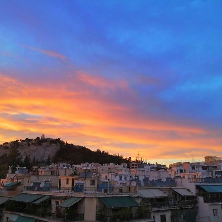 Rooftop Studio, Acropolis View! Athen Exterior foto