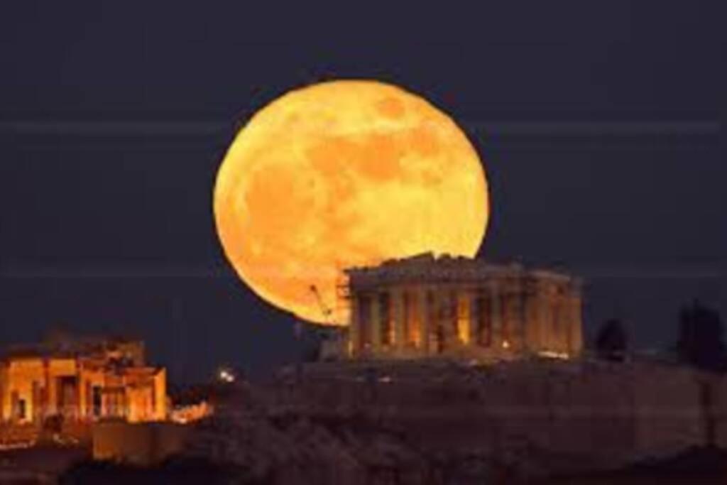 Rooftop Studio, Acropolis View! Athen Exterior foto